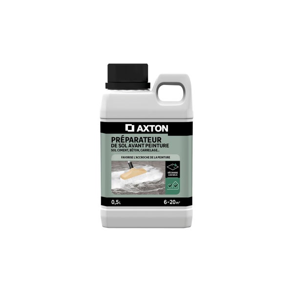 Sous-couche avant peinture sol interieur / exterieur AXTON, incolore, 0.5 l