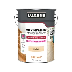 Vitrificateur parquet Passages intenses LUXENS, incolore brillant, 5 l