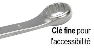 Clé mixte plate, 24 mm BAHCO