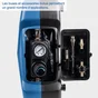 Gonfleur compresseur portatif de loisirs  2 litres Aircase, avec accessoiresv SCHEPPACH