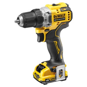 Perceuse + Visseuse à choc sans fil DEWALT + 2 batteries 3Ah + Coffret TSTAK