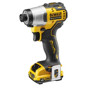 Perceuse + Visseuse à choc sans fil DEWALT + 2 batteries 3Ah + Coffret TSTAK