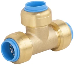 Raccord te egal diam. 20 mm laiton