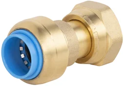 Raccord droit ecrou libre femelle 12 x 17 mm diam. 12 mm