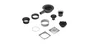 Siphon extra-plat, WEDI, sortie horizontale, écoulement point, DN40