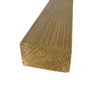 Lambourde en pin vert,  L.3 m x l.7 cm x Ep.4.5 mm