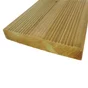 Planche en pin vert KUHMO2, L.240 x l.14.5 cm x Ep.27mm