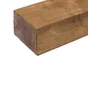 Traverse plat bois brute marron, H.10 x L.200 x l.20 cm