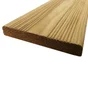 Lame de terrasse kuhmo2 2400x120x21mm pin vert classe 4