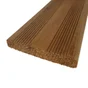 Lame de terrasse kuhmo2 2400x120x21mm pin marron classe 4