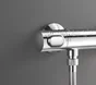 Mitigeur thermostatique douche chromé brillant, GROHE Precision flow