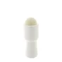 Lot de 2 butées de porte à fixer au mur ALPERTEC bois blanc L.7cm x l.2.7 cm