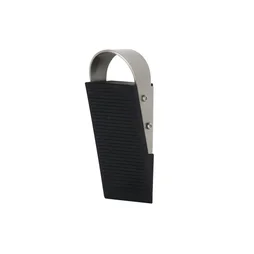 Cale porte caoutchouc noir talon acier