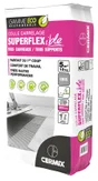 Mortier colle carrelage, poudre, superflexible CERMIX gris 15kg