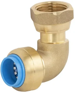 Raccord coude ecrou libre femelle 12 x 17 mm diam. 14 mm