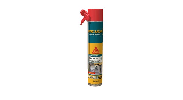 Mousse expansive SIKABOOM 128, 500ml + 150ml