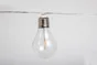 Guirlande solaire et rechargeable 10 ampoules blanc chaud 350 lm Stella 8 m