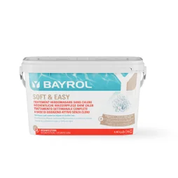 Traitement piscine sans chlore BAYROL Soft and easy, 20 m3, 4.48 kg
