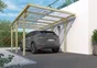 Carport bois 1 voiture, 14.2 m2