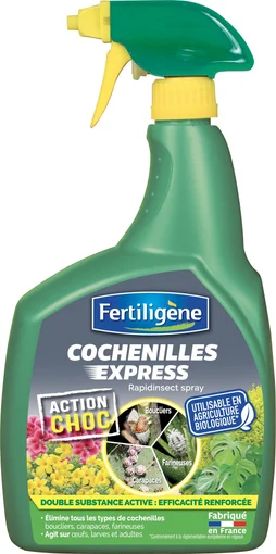 Traitement des insectes anticochenille FERTILIGENE , pourtous végétaux, 700 ml