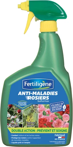 Traitement des maladies rosiers FERTILIGENE , pourarbres et arbustes, 800ml