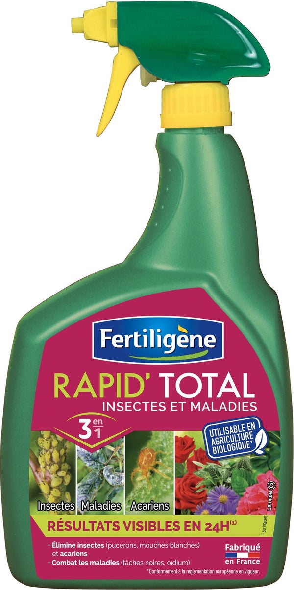 Traitement des maladies universel FERTILIGENE , pourtous végétaux, 800 ml