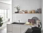 Mitigeur de cuisine avec douchette acier mat GROHE Start 3 quickfix