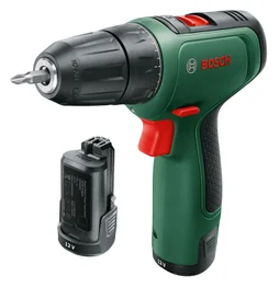 Perceuse visseuse sans fil BOSCH 12 V 1.5 Ah, 2 batteries EasyDrill