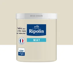 Testeur peinture beige dogon mat Interieur RIPOLIN 75 ml