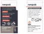 Pinceau plat universel pour huile, vernis, lasure, 38 mm NESPOLI 