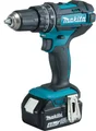 Perceuse visseuse à percussion sans fil MAKITA, 18 V 4 Ah, 2 batteries DHP482RMJ