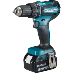 Perceuse visseuse a percussion sans fil MAKITA 18 V 4 Ah, 2 batteries DHP485RMJ