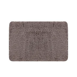 Tapis de bain, Icone NORASIA, l.50 x L.80 cm, taupe