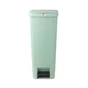 Poubelle à pédale en polypropylène, BRABANTIA,40 litres, vert jade