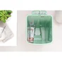 Poubelle à pédale en polypropylène, BRABANTIA,40 litres, vert jade