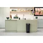 Poubelle à pédale en plastique, BRABANTIA, 40 litres, gris anthracite