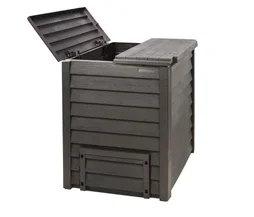 Composteur d'extérieur, GARANTIA thermo-wood, 400 litres, gris