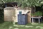 Composteur d'extérieur, GARANTIA thermo-wood, 400 litres, gris
