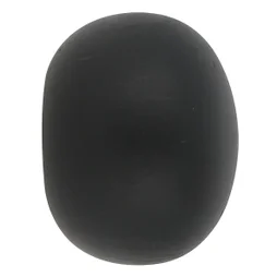 Lot de 2 embouts Atelier, noir mat, pour tringle à rideau Diam.25 mm MOBOIS