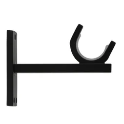 Support tringle à rideau Atelier, 28 mm noir mat MOBOIS