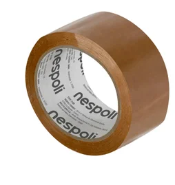 Ruban adhésif d'emballage marron NESPOLI 50mm X 66M