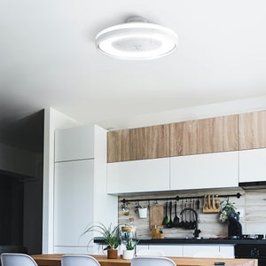 Ventilateur de plafond cambil led blanc d60 sulion