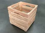 Caisse en pin brut Creabox, 35 x 35 x 35 cm