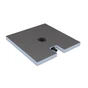 Receveur de douche à carreler carré L.90 x l.90 cm, WEDI Plano