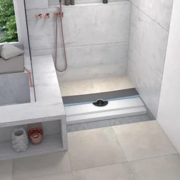 Surélévation pour receveur à carreler L.120 x l.120 cm, WEDI