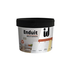 Enduit decoratif A014735 ID, blanc, 15