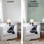 Peinture a effet, La chaux MAISON DECO, olivier, extramat, 2.5 l
