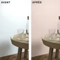 Peinture pailletée à effet Moonlight pour mur / plafonds / boiserie, MAISON DECO, 2 L rose cassiopé