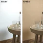 Peinture pailletée à effet Moonlight pour mur / plafonds / boiserie, MAISON DECO, 2 L jaune stellaire