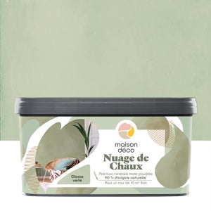 Peinture à effet, Nuage de chaux MAISON DECO, classe verte, mat, 2 l